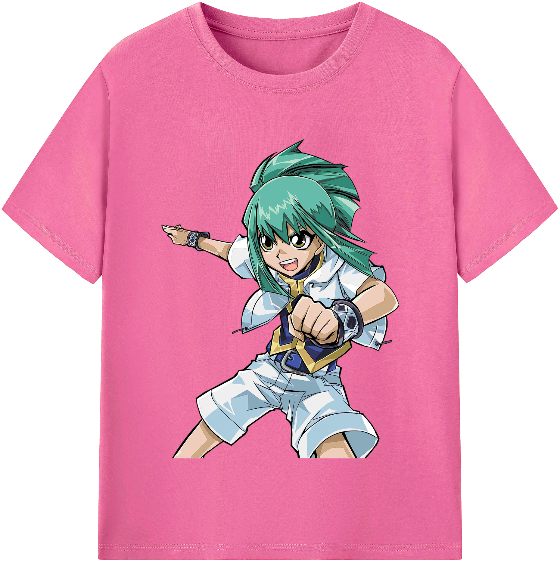 （画像用） 遊☆戯☆王 Yu-Gi-Oh! レディースカジュアルプリントTシャツ（綿100％）